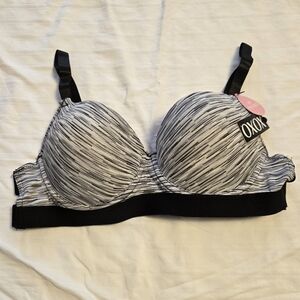 NWT XOXO Slight Push Up Cage Back Bra 34B